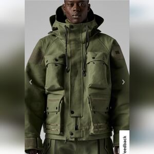 NEW G-STAR RAW E Photographer Field JacKet Shadow Olive Green Sz L MSRP $1490